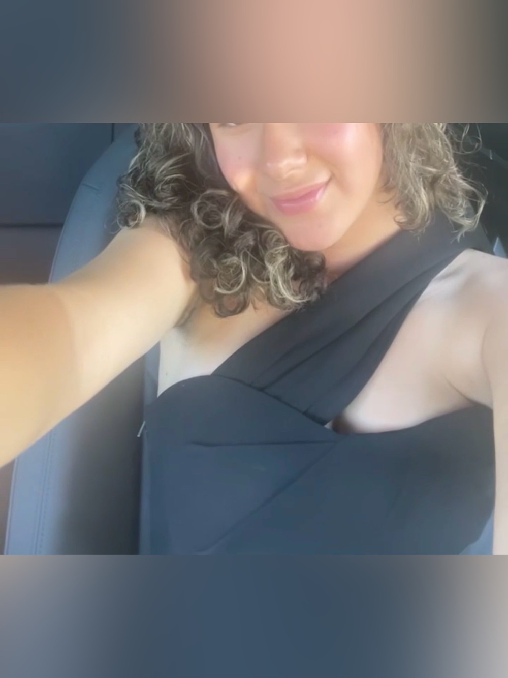 Tibi Black Asymmetric Crop Top